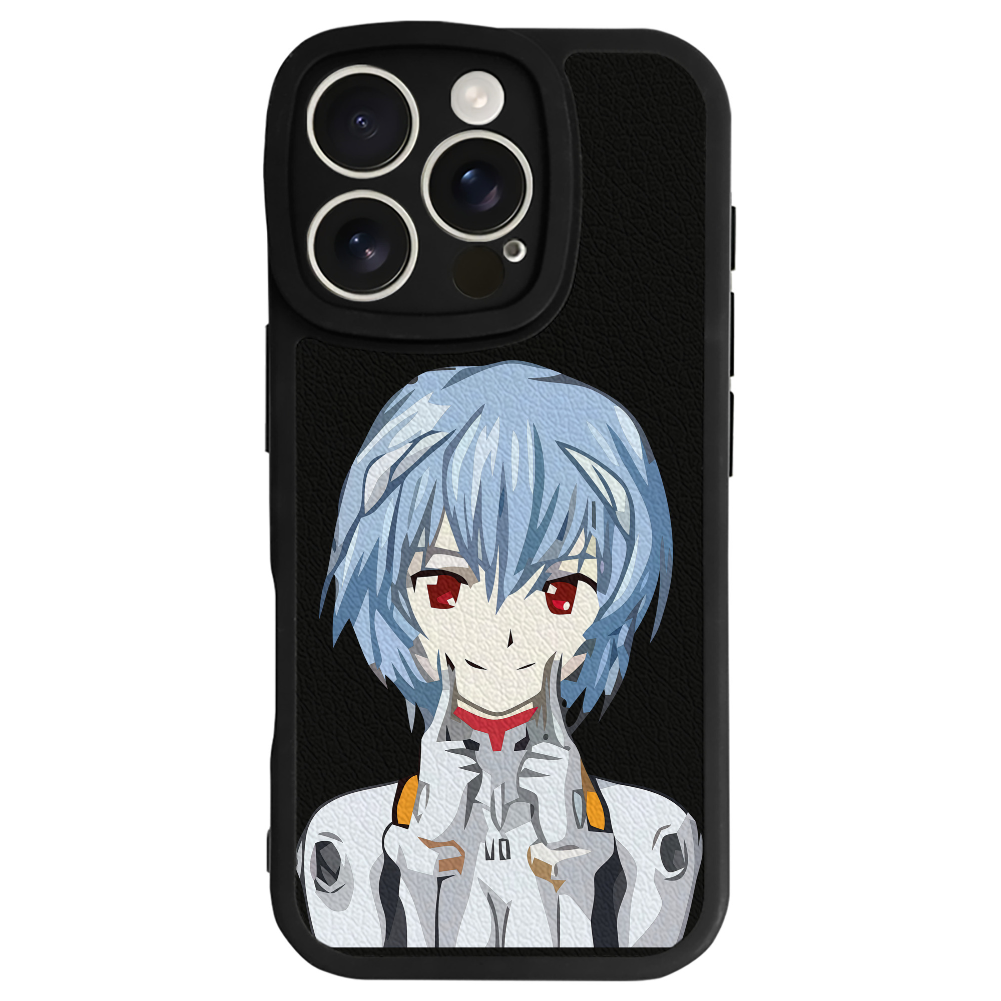 （画像用） EVA 新世紀エヴァンゲリオン 【iPhone 16シリーズ対応】シリコンスマホケース（レザー調） 材質：シリコン